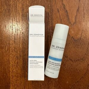 NIB Dr. Zenovia Clear Complexion Aloe Vera Blemish Soothing Moisturizer, 0.5 oz